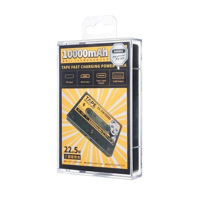 CARREGADOR PORTÁTIL POWER BANK REMAX 10.000mah 22.5W CARREGAMENTO RÁPIDO - Foto 2