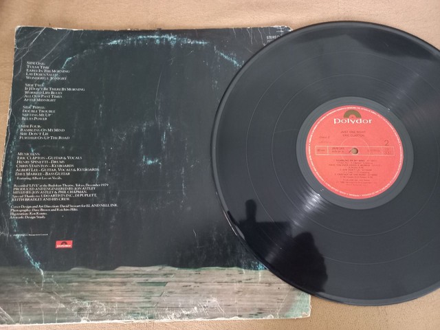 Lp disco vinil Eric Clapton - Just One Night disco 2 - Foto 2