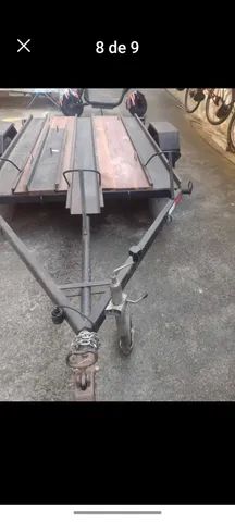 Carretinha para motos e Scooters 3 unidades por vez com estepe  - Foto 4