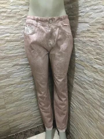 Calça em Sarja Tie Dye We Love 