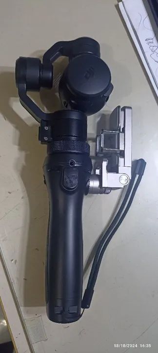Dji Osmo Gimbal 4k aceito cartão - Foto 3