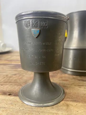 Taça Inglesa em estanho John Somers  - Foto 5