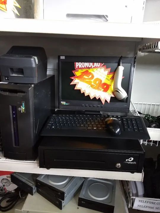 Kit PDV Completo Ideal para Comércio Só na Eco Eletron 