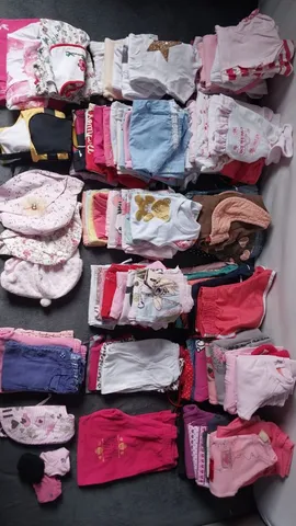 Lote 60 Pecas Roupas De Bebe Usada