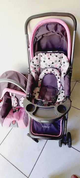 Kit carrinho e bebê conforto - Foto 4