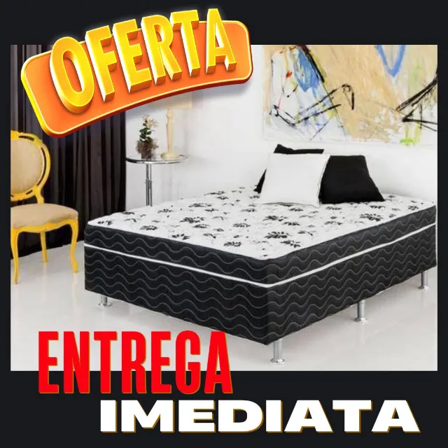 Cama Box Casal Nova - Pronta Entrega