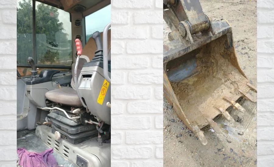 Mini escavadeira Volvo ECR88 - Foto 4