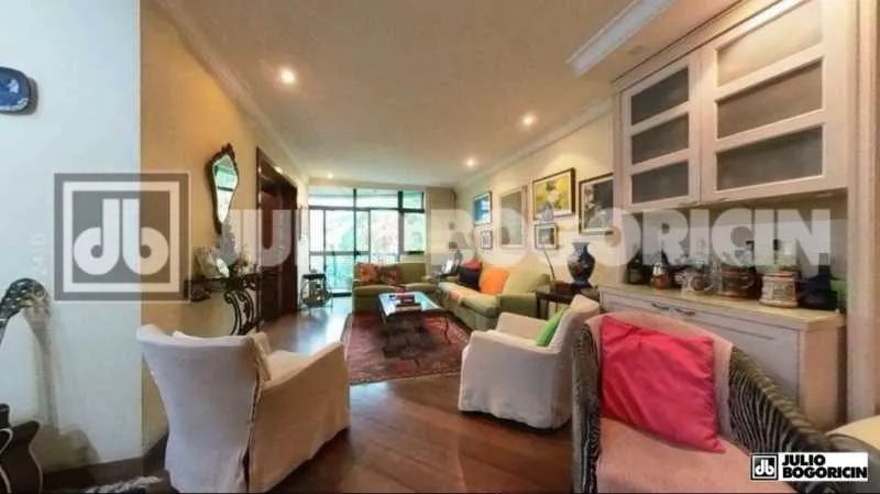Apartamento a venda no Leblon 2ªquadra da praia prédio de luxo varanda 3 quartos 2vagas - Foto 9