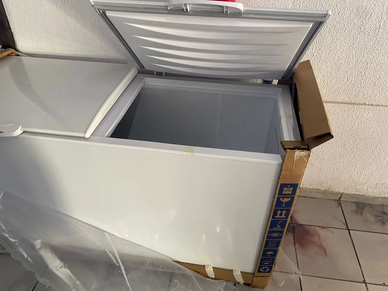 Freezer horizontal gelopar 532 litros NOVO  - Foto 3