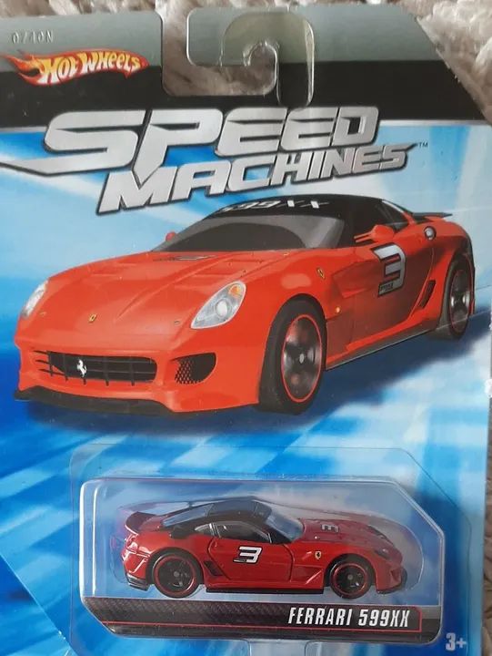 Ferrari 599XX Speed Machines Hot Wheels - Hobbies e coleções