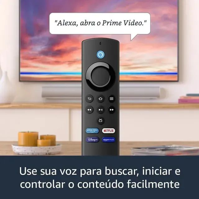 Fire Tv Stick Full Hd Lacrado - Amazon - Foto 2