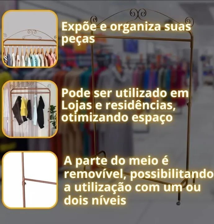 Arara Aço Rosê Gold - Foto 2