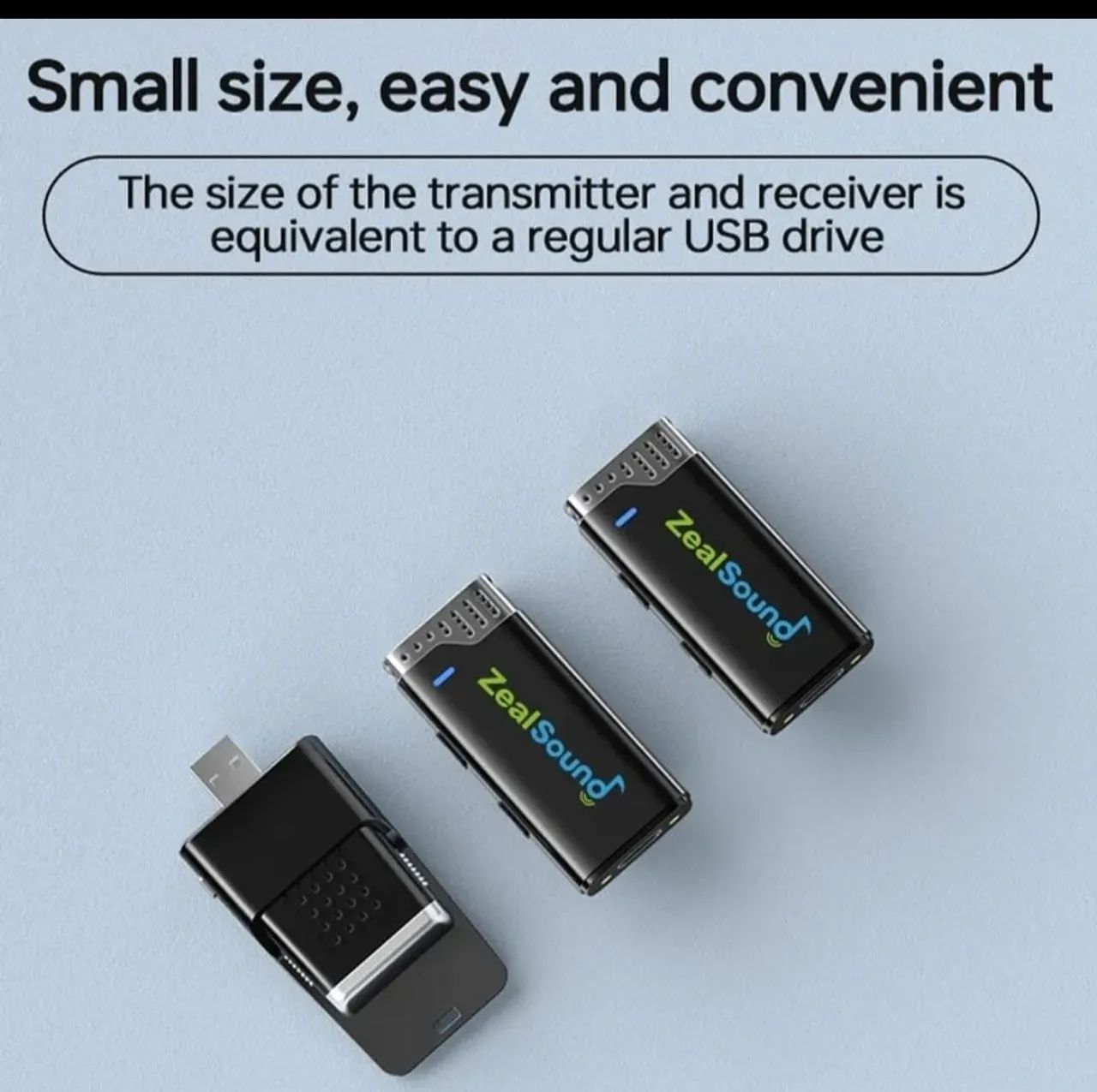 Microfone sem Fio ZealSound - Foto 5
