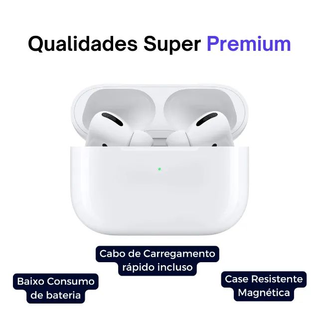 Fone de Ouvido Bluetooth Air Plus Pro ANC Cancelamento de Ruído - Cellution cod: 4182 - Foto 2