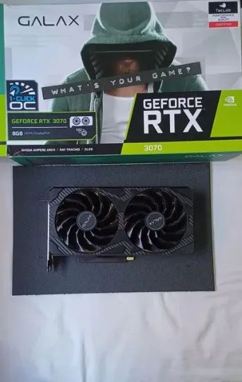 Placa de vídeo Nvidia Galax GeForce RTX 30 Series RTX 3070 - Foto 2