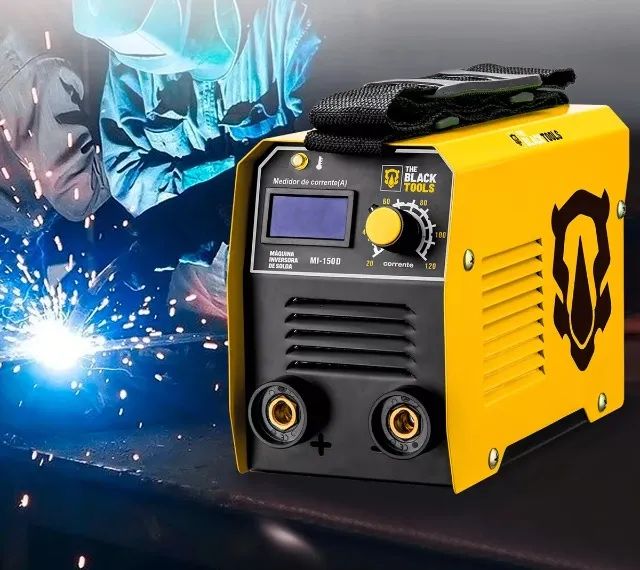 Máquina Solda Inversora Mma 120A com Display The Black Tools 50-60hz 220v  - Produto Origi - Foto 3
