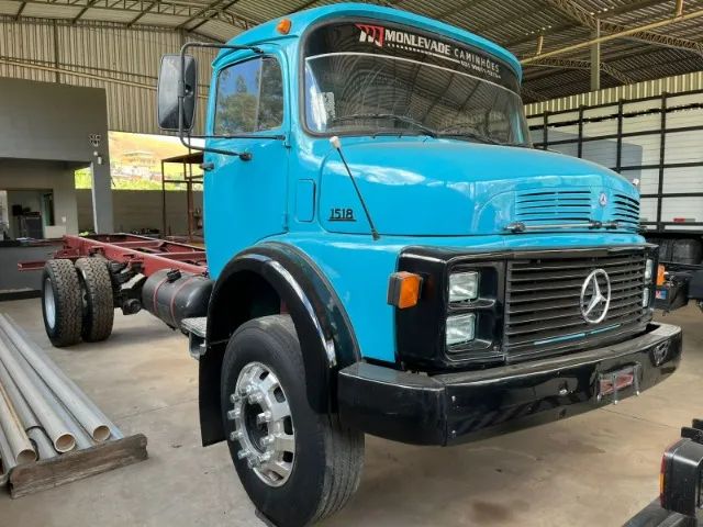 Caminhao MB 1518 - Ano 1988 - C/ Nota Fiscal Fabrica ( RELIQUIA ) - Foto 2