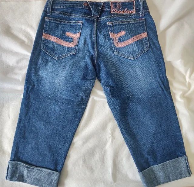 Calça capri jeans - Marca Cavalera - Foto 3