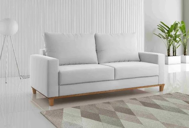 sala escritorio sofa 3 lugares 