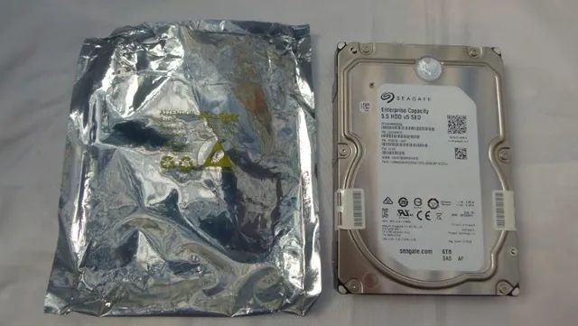 Hd Servidor Seagate Enterprise Capacity 6tb Hdd 3.5 V5 Sed St6000nm0285 7200rpm - Foto 3