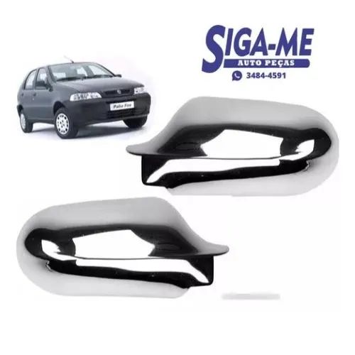 Carcaça Retrovisor Palio 01/03 Cromada Cod: 21898
