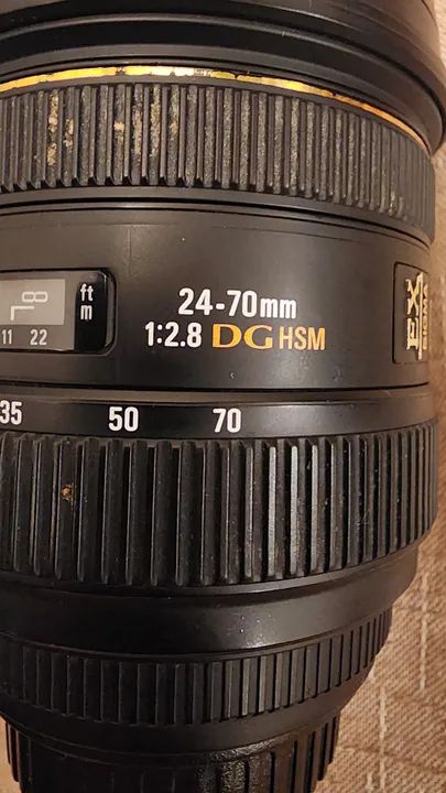 Vendo lente sigma 24-70 - Foto 2