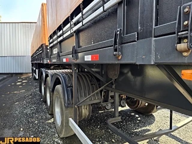 carreta bitrenzao graneleira estrada 2022 seminovo sem pneus - Foto 9