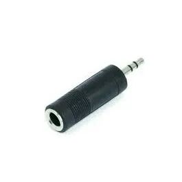 Plug Adaptador P10 Fêmea x P2 Macho, Estéreo - Foto 2