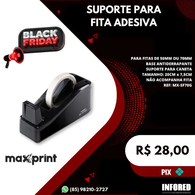 Suporte para fita adesiva MX-SF70G