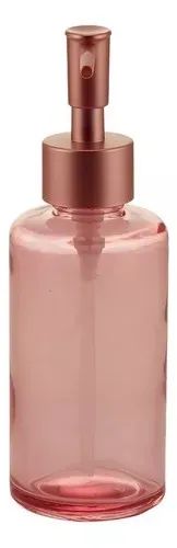 Jogo Para Banheiro Porta Sabonete Líquido Difusor Rosa - Foto 2