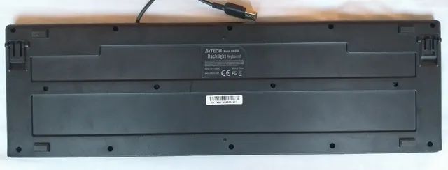 Teclado gamer, marca A4tech, backlight (luminoso), modelo KD-600L, seminov - Foto 2