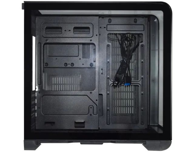 GABINETE GAMER CYBERPUNK MATX CG-48KI (FANS NÃO INCLUSAS) NOVO LACRADO! - Foto 5