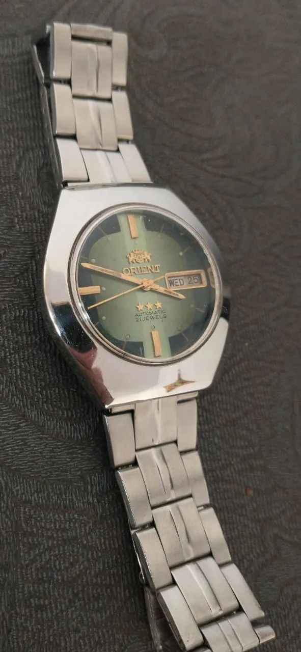Relógio Orient Automático 21 Jewels de 1970 made japan - Foto 3