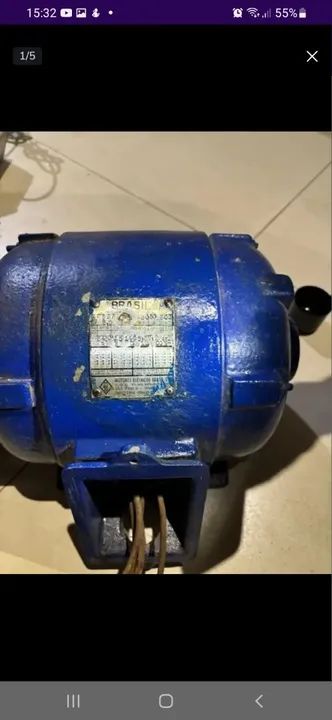 Motor bomba Elétrico Trifásico Brasil 5 CV