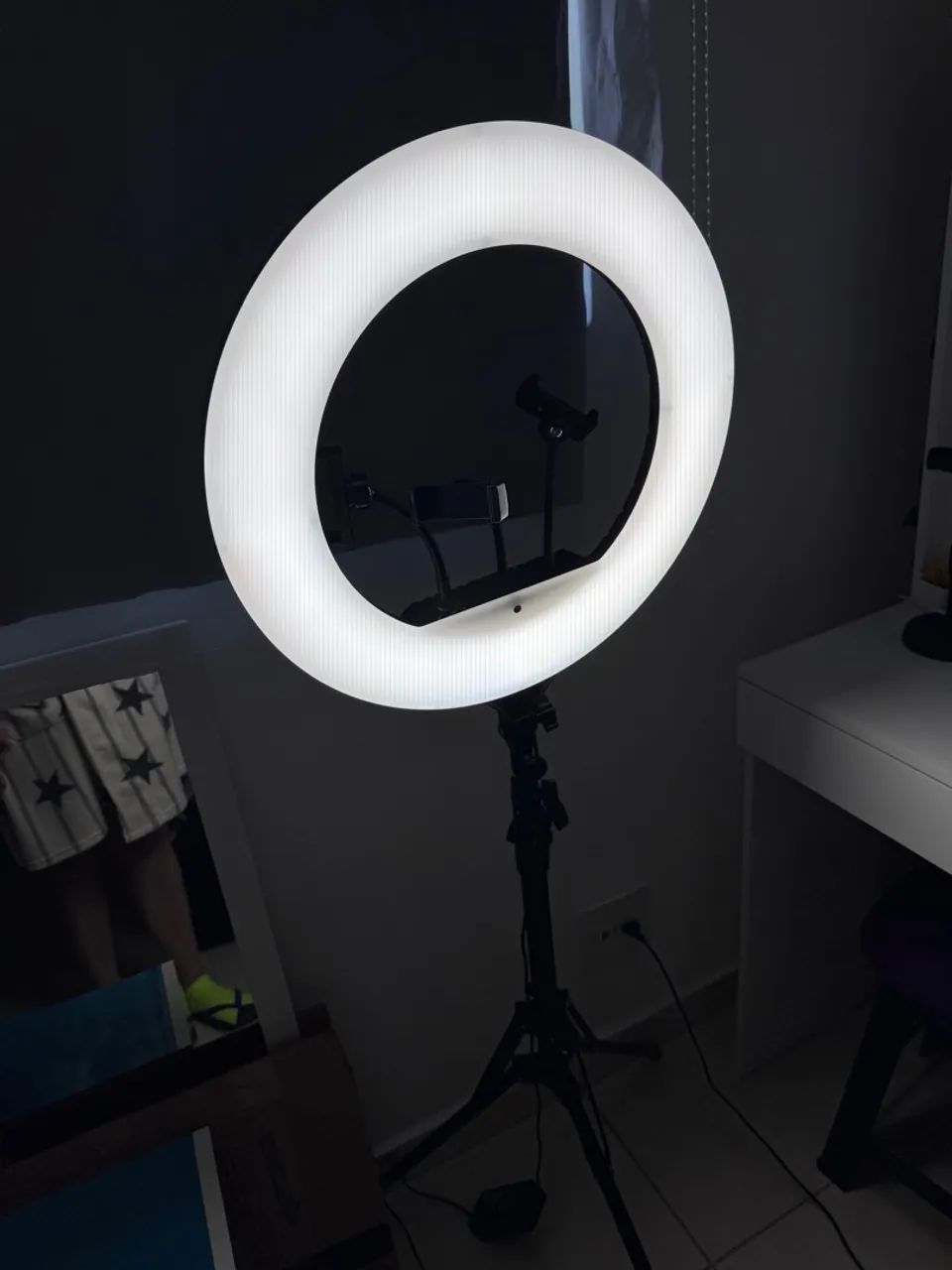 Ring Light Profissional com Tripé e Suporte