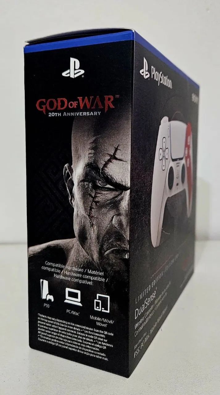 Controle DualSense Edição Limitada God Of War - PS5 - Foto 5