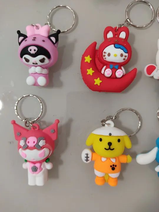 Chaveiros Sanrio Hello Kitty Preço por unidade  - Foto 3