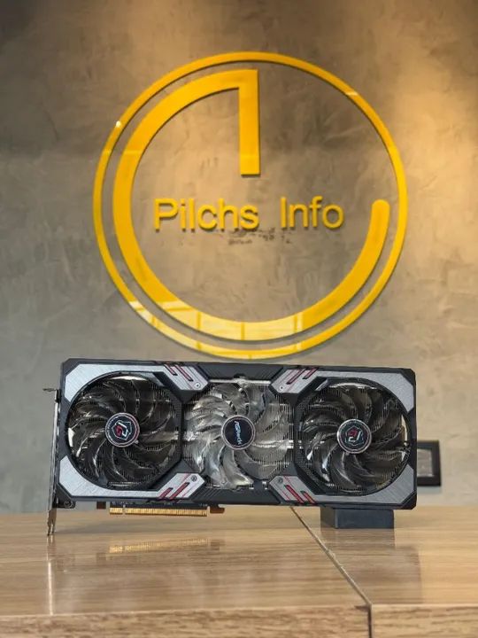 RX 6800 16GB Asrock Phantom Gaming - Loja física - Garantia - Foto 4