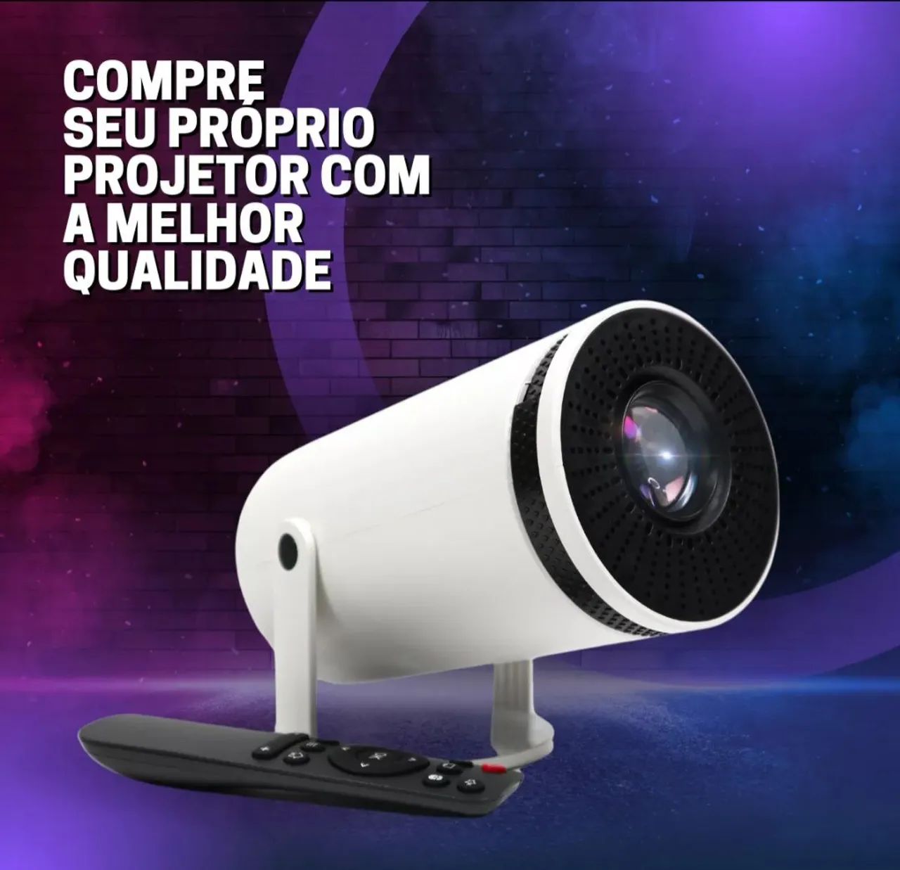 Projetor Portátil com Controle Remoto - Foto 3
