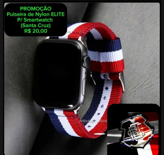 Pulseiras de Nylon Smartwatch PROMOÇÃO - Foto 4