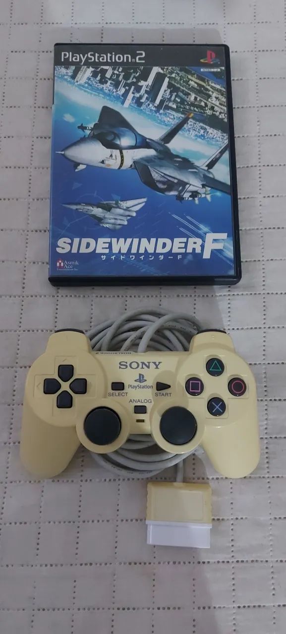 Playstation 2 com jogo Sidewinder F - Foto 3