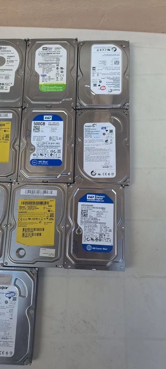 Lote com 13 hds Sata - Foto 3