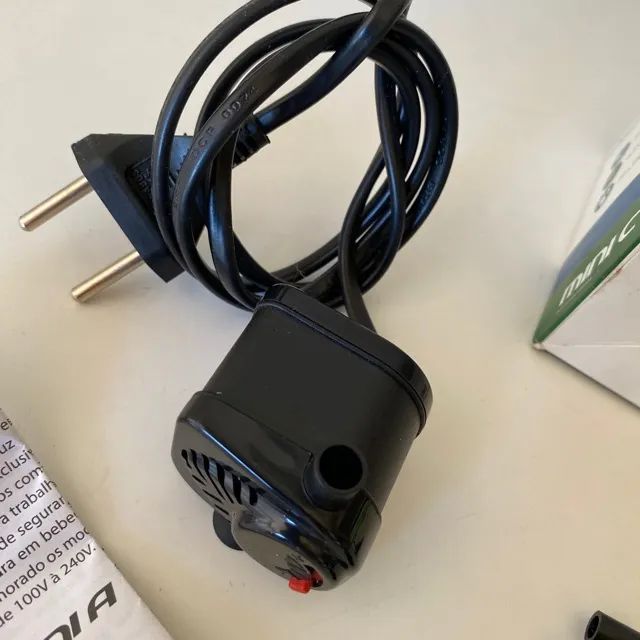 C242 Motobomba aquário 110v fonte Sarlo Better Sb mini peixes aquário - Foto 4