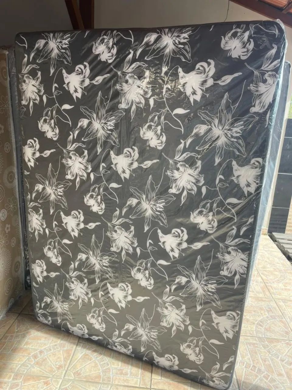 Cama Box Casal conjugada Floral Exclusivo - Foto 4
