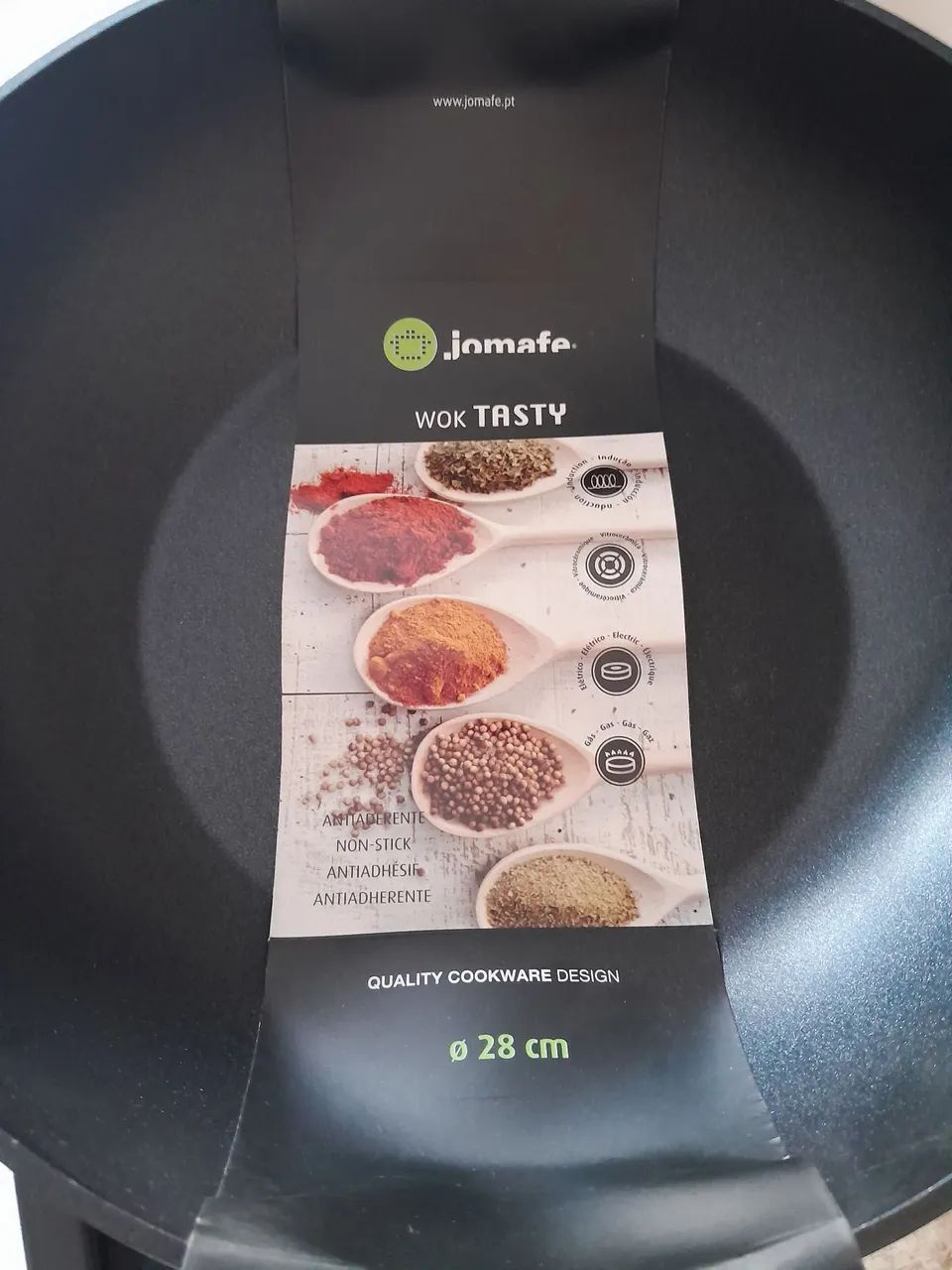 Wok Jomafe Tasty 28cm - Novo - Foto 5