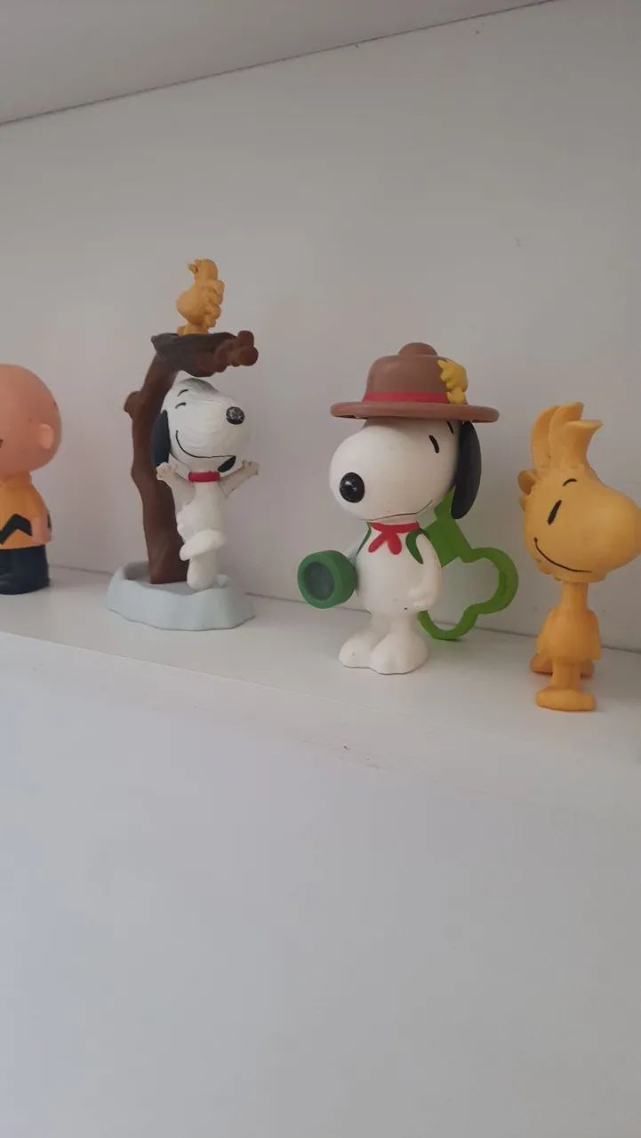 7 bonecos coleção Snoopy - Foto 3