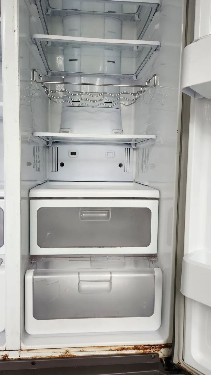 Geladeira side by side samsung 127V - Foto 2