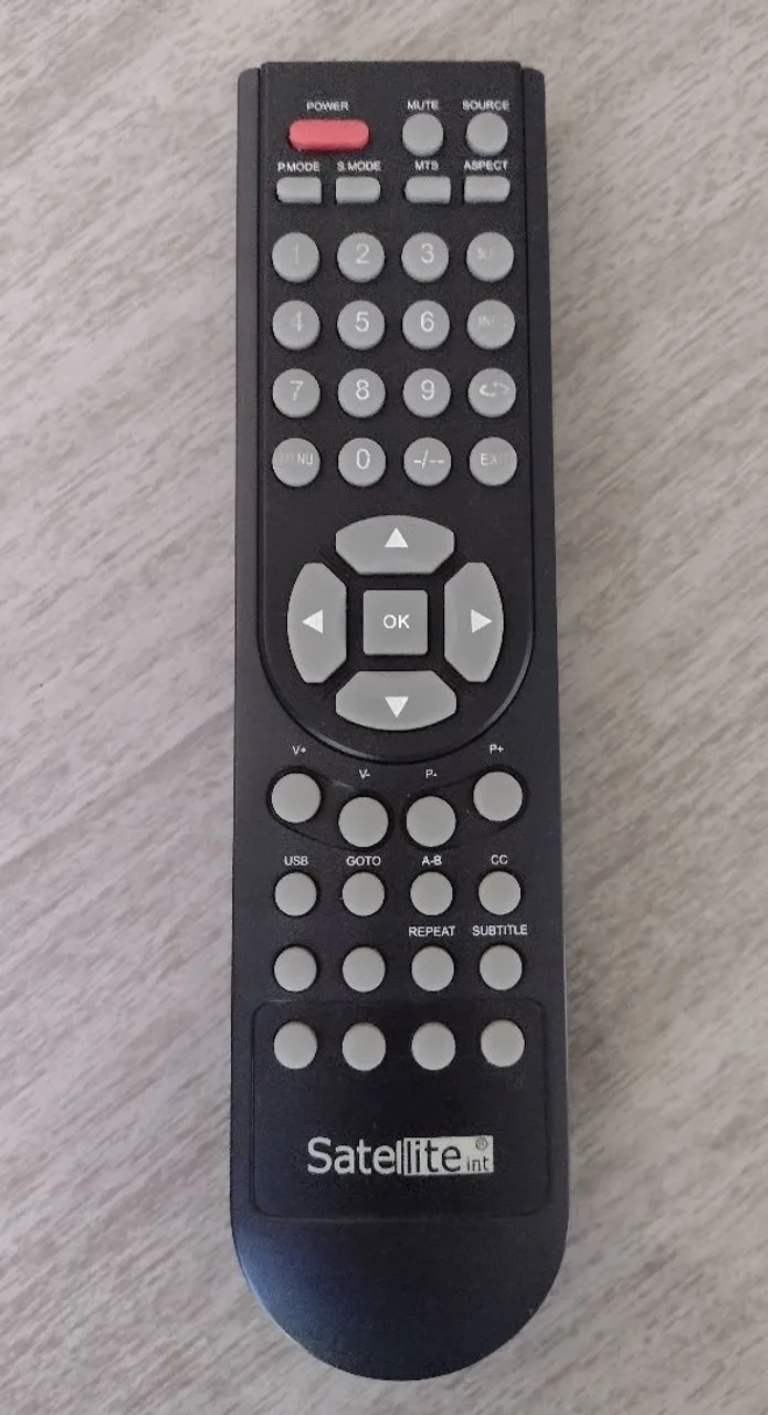 Controle Remoto para TV Satellite