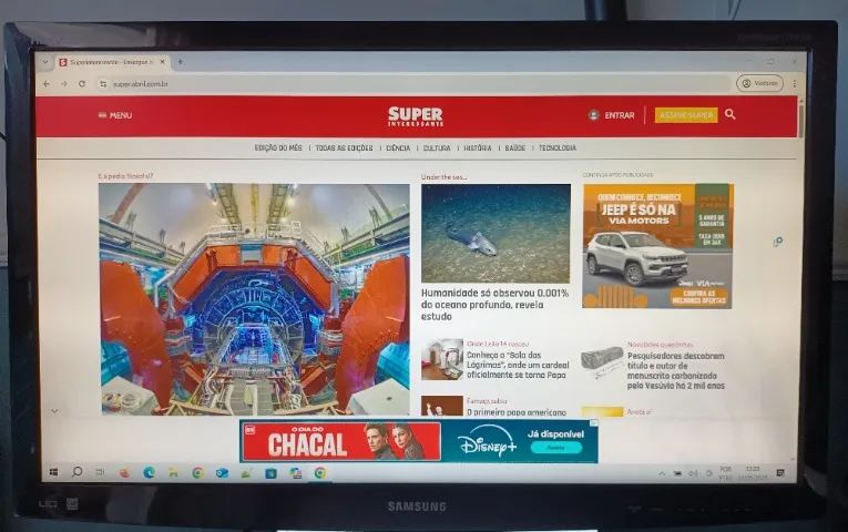 TV Monitor Samsung LED Full HD 27 polegadas Preto - Foto 3