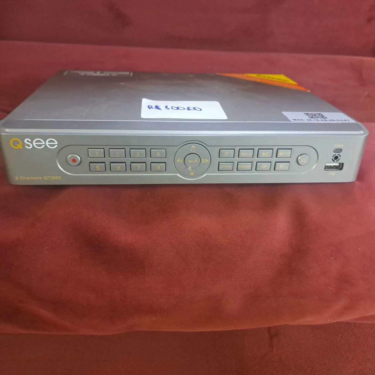 Gravador de 8 canais para Monitoramento QSEE